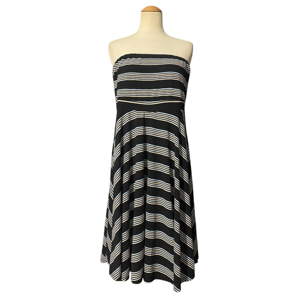 torrid Dresses & Skirts - White House Black Market Stripe Strapless Midi Dress 0X